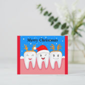 メリークリスマスの歯 シーズンポストカード (スタンド正面)