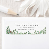 メリークリスマスの水の色ラベル ラベル (インサイチュ)