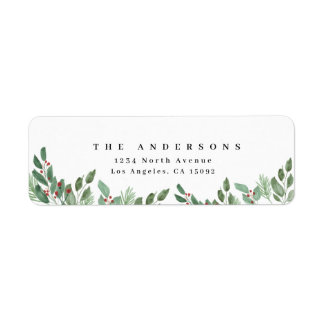 メリークリスマスの水の色ラベル ラベル