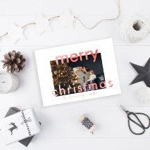 メリークリスマスの水彩画