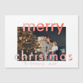 メリークリスマスの水彩画 (正面)