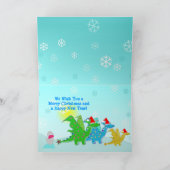 メリークリスマスの漫画のドラゴン シーズンカード (内部)