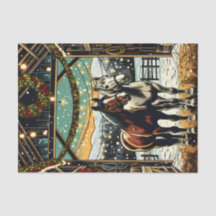 メリークリスマスの漫画の馬