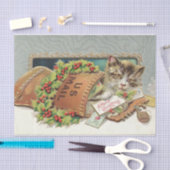 メリークリスマスの猫 薄葉紙 (クラフト)