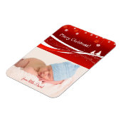 メリークリスマスの素敵なプレゼント マグネット (左側)