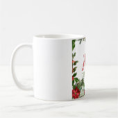 メリークリスマスの緑 コーヒーマグカップ (左)
