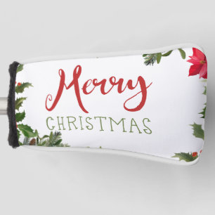 メリークリスマスの緑 ゴルフヘッドカバー