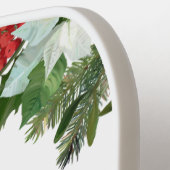 メリークリスマスの緑 ピックルボールラケット (左詳細)