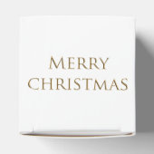 メリークリスマスの美しい箱 フェイバーボックス (上部)