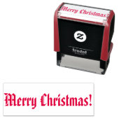 メリークリスマスの自墨印 セルフインキングスタンプ (インサイチュ)