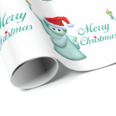 メリークリスマスの自由の女神 ラッピングペーパー (ロールコーナー)