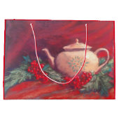 メリークリスマスの茶 ラージペーパーバッグ (裏面)