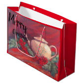 メリークリスマスの茶 ラージペーパーバッグ (正面アングル)