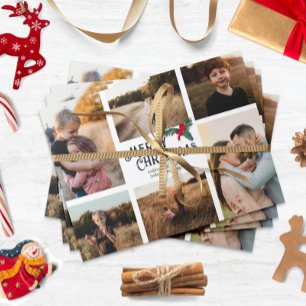メリークリスマスの複数写真 シーズンカード