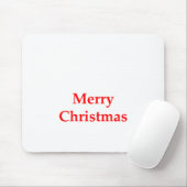 メリークリスマスの赤博物館のZazzleのギフト マウスパッド (マウス)
