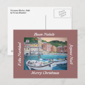 メリークリスマスの郵便はがき シーズンポストカード (正面/裏面)