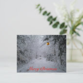 メリークリスマスの郵便はがき シーズンポストカード (スタンド正面)