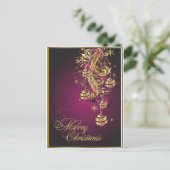 メリークリスマスの郵便はがき シーズンポストカード (スタンド正面)