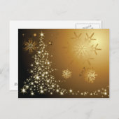 メリークリスマスの郵便はがき シーズンポストカード (正面/裏面)