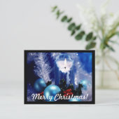 メリークリスマスの郵便はがき シーズンポストカード (スタンド正面)