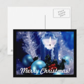 メリークリスマスの郵便はがき シーズンポストカード (正面/裏面)