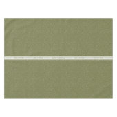 メリークリスマスの降雪パターンのグリーンホリデー テーブルクロス (正面(横))