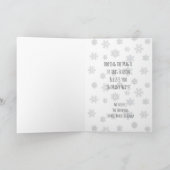 メリークリスマスの願いお洒落小人 カード (内部)