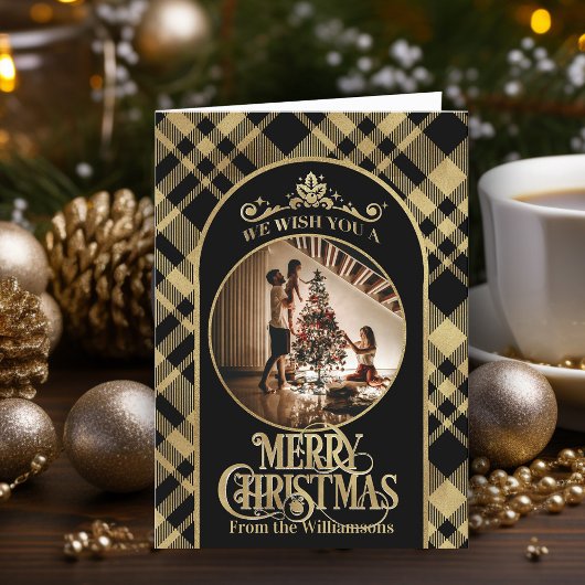 メリークリスマスの願い写真クリスマスカード シーズンカード