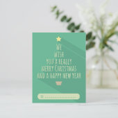 メリークリスマスの願い葉書 シーズンポストカード (スタンド正面)