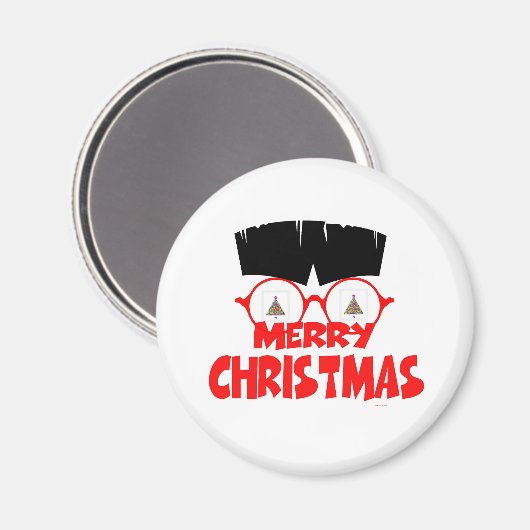 メリークリスマスの風俗冷凍機磁石 マグネット (正面/裏面)