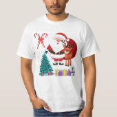 メリークリスマスの魔法" Tシャツ (正面)