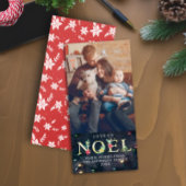 メリークリスマスのJoyeux NOELの挨拶の挨拶の写真 シーズンカード
