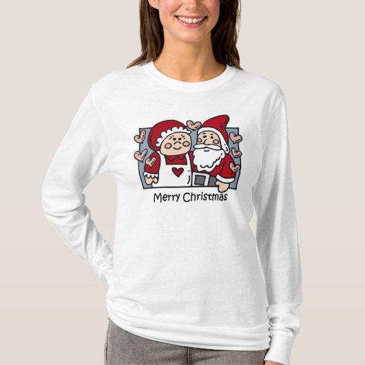 メリークリスマスのTシャツ Tシャツ (正面)