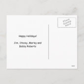 メリークリスマスはがき | パーソナライズされた挨拶 シーズンポストカード (裏面)