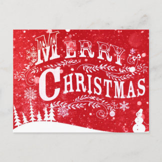 メリークリスマスはがき ポストカード