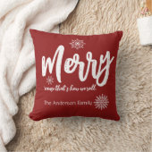 メリークリスマスはそ転がの クッション (ブランケット)