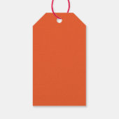 メリークリスマスはっきりしたタイポグラフィ ギフトタグ (裏面)