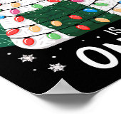 メリークリスマスはクリスマスおにぎりの男性に欲しいだけ ポスター (角)