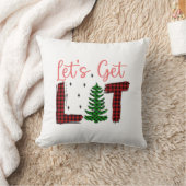 メリークリスマスはクリスマスに点灯しよう クッション (ブランケット)