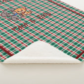 メリークリスマスはシェルパ毛布を犬で調べた。 シェルパブランケット (3/4)