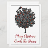 メリークリスマスは大烏を追い払う シーズンカード (正面/裏面)