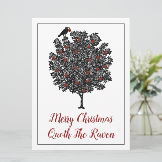 メリークリスマスは大烏を追い払う シーズンカード (スタンド正面)