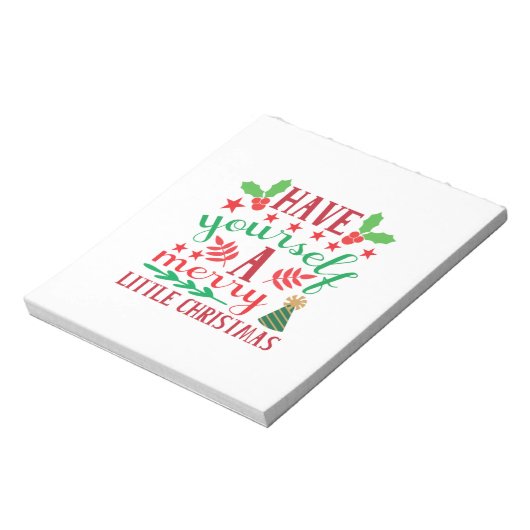 メリークリスマスは少しメリークリスマスだ ノートパッド (回転)