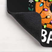 メリークリスマスは私がクリスマスベーゲルメンズウォームのために欲しいすべて マウスパッド (コーナー)