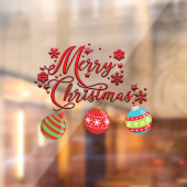 メリークリスマスぶら下がったのオーナメント ウィンドウサイン (シート2)