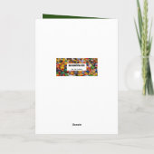 メリークリスマスへ退職したナース シーズンカード (裏面)