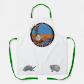 メリークリスマスを釣る – オージーのエプロン エプロン (正面)