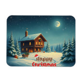 メリークリスマスを願っています - O15 マグネット (横)