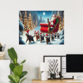 メリークリスマスを願っています - O23 ポスター (ホームオフィス)