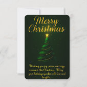 - "メリークリスマスを願って" サンキューカード (正面)